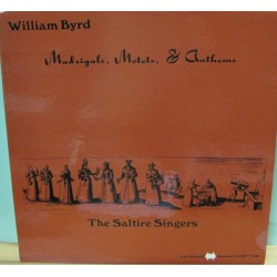 Willian Byrd - Madrigals.Motets,& Anthems, LP
