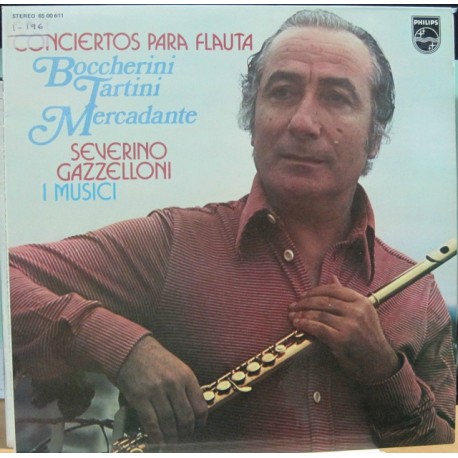 Severino Gazzelloni, I Musici, LP 12" - Conciertos Para Flauta