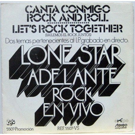 Lone Star-Exclusivo De Promoción - Canta Conmigo Rock And Roll 