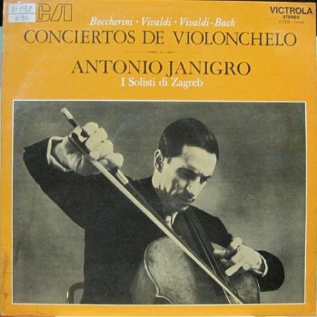Antonio Janigro - Conciertos De Violonchelo.