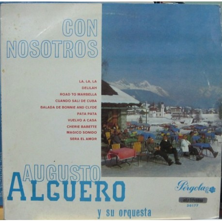 Augusto Algueró y Su Orquesta - Con Nosotros - LP 10"