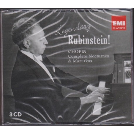 Rubinstein - Chopin, Nocturnos y Mazurkas. 3CD