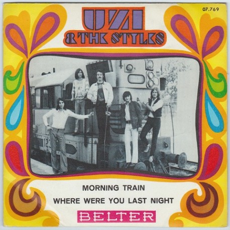 Uzi & The Styles - Morning train, Mod Psych Freakbeat 45PS