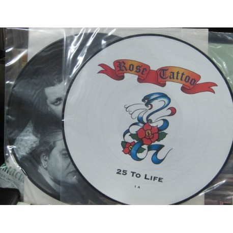 Rose Tattoo - 25 To Life. 2LP Picture Disc