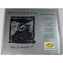 Megadeth - CD Promocional, 40 Principales Gira Española