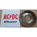 AC/DC - Riffcontest. CD Single.(Promo pm 1143 Germany) muy Raro +++