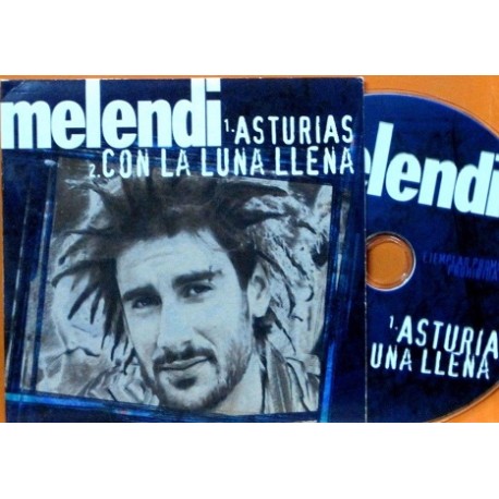 Melendi - Asturias. CD Single Promocional.