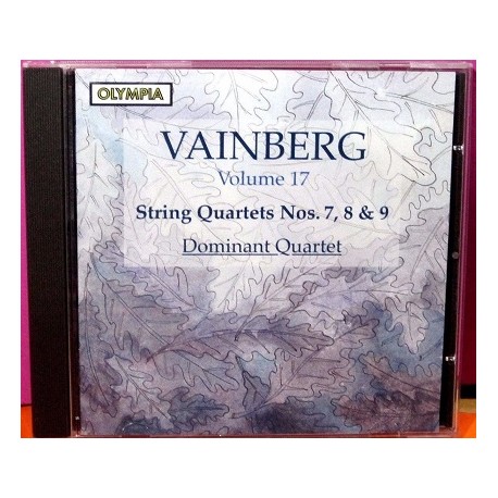 Vainberg - String Quartets Nos 7,8 & 9.