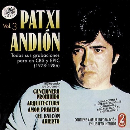 Patxi Andión ‎– Vol.3 Todas Sus Grabaciones Para Cbs y Epic (1978-1986)