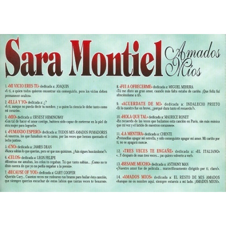 Sara Montiel ‎– Amados Mios