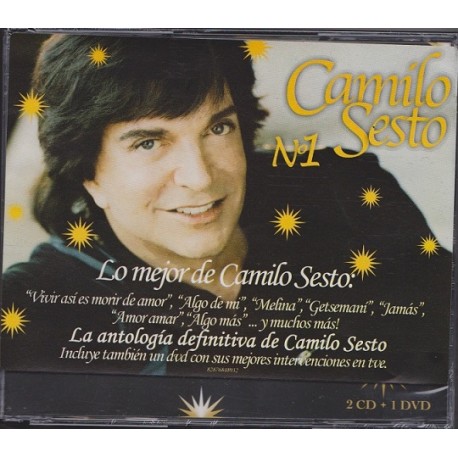 Camilo Sesto - Nº1   2x CD + Dvd