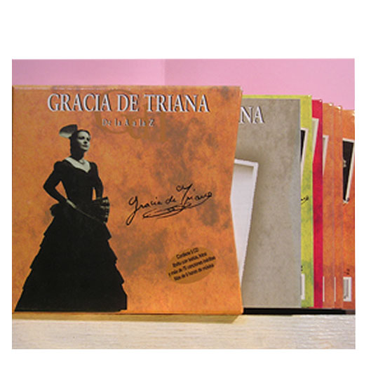 Gracia De Triana - De La  A a La Z - Box 5CD y Libreto, Edición Limitada