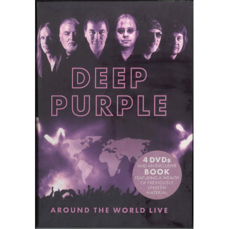 Deep Purple – Around The World Live - 4 x DVD,