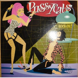 Pussycats  – Rock On! - LP, White Splattered