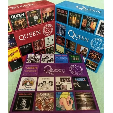 Queen Singles Collection Vol. 1, 2 and 3 Limit. Edit. - RAR – Box Set Queen Singles Collection Vol. 1, 2 and 3 Limit. Edit. - RAR – Box Set