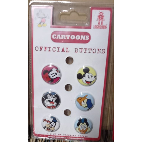 Cartoons - Official Buttons Cartoons - Official Buttons