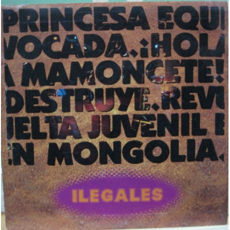 Ilegales - 7" 4 Temas De Su &Aacute;lbum En Vivo