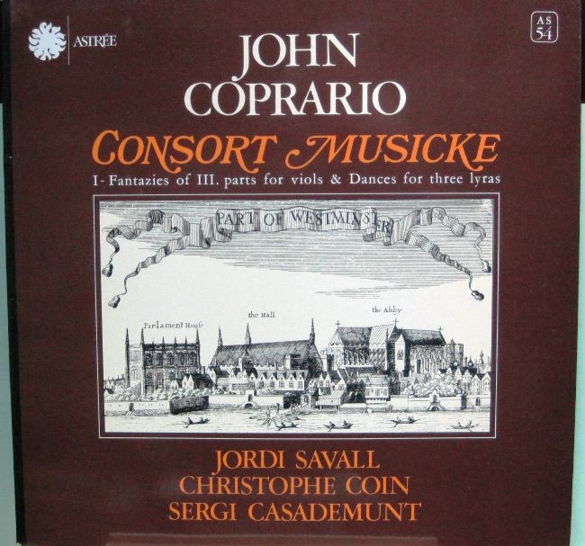 Jordi Savall -  Consort Musicke