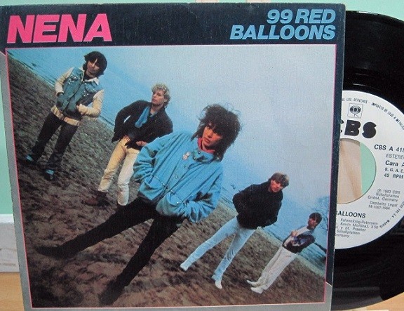 Nena - 99 Red Balloons - 7" Promo