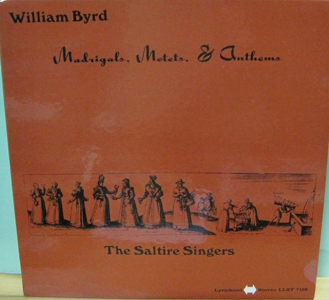 William Byrd - Madrigals.Motets,& Anthems, LP
