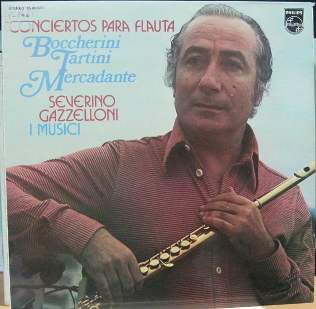 Severino Gazzelloni, I Musici, LP 12" - Conciertos Para Flauta