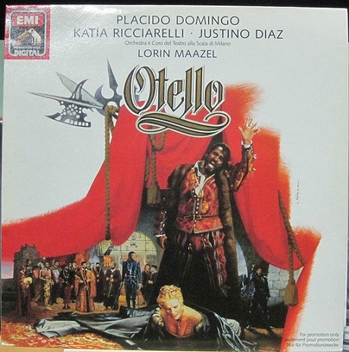 Placido Domingo - Otello (Verdi) LP 12" Promocional