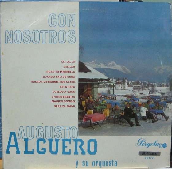 Augusto Algueró y Su Orquesta - Con Nosotros - LP 10"
