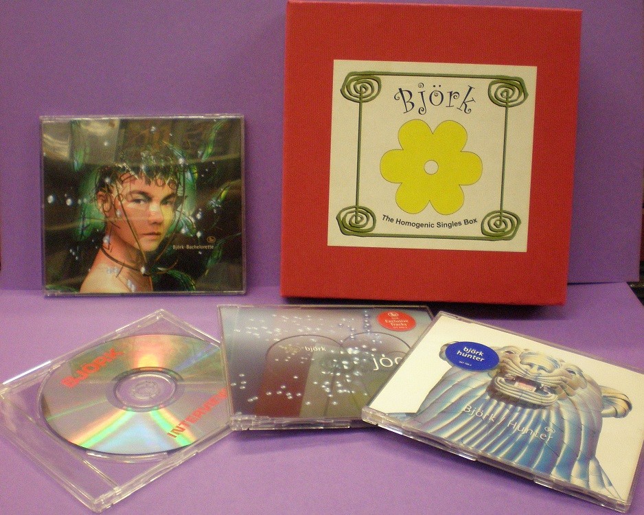 Björk - Homogenic Singles Box