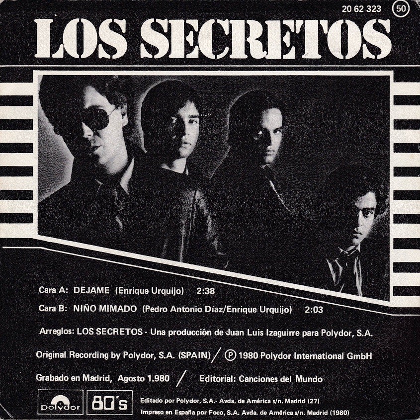 Secretos - Déjame - Single Secretos - Déjame - Single