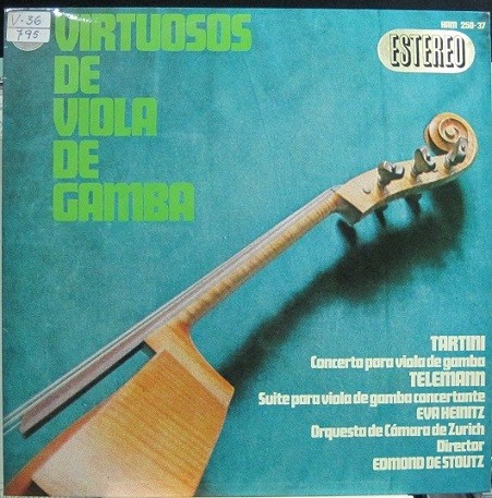 Teleman, Tartini. - Virtuosos De Viola De Gamba.