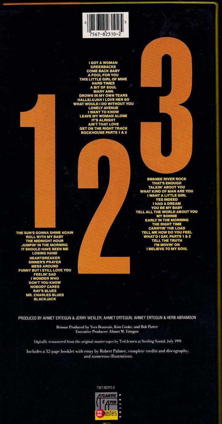 Ray Charles - The Birth Of Soul - The Complete Atlantic Rhythm & Blues Recordings 1952-1959