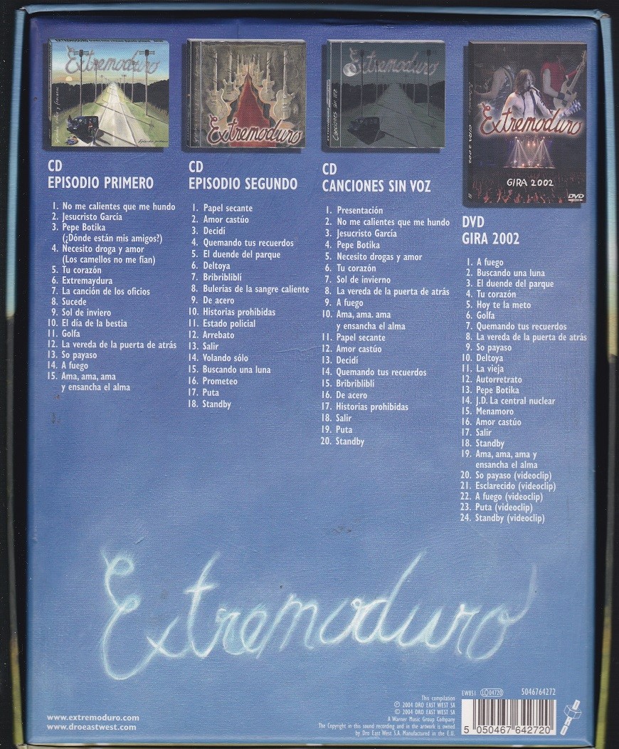 Extremoduro - Grándes Éxitos y Fracasos - Box Set 