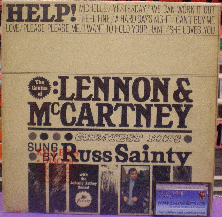 Russ Sainty With The Johnny Arthey Sound - The Genius Of Lennon & McCartney