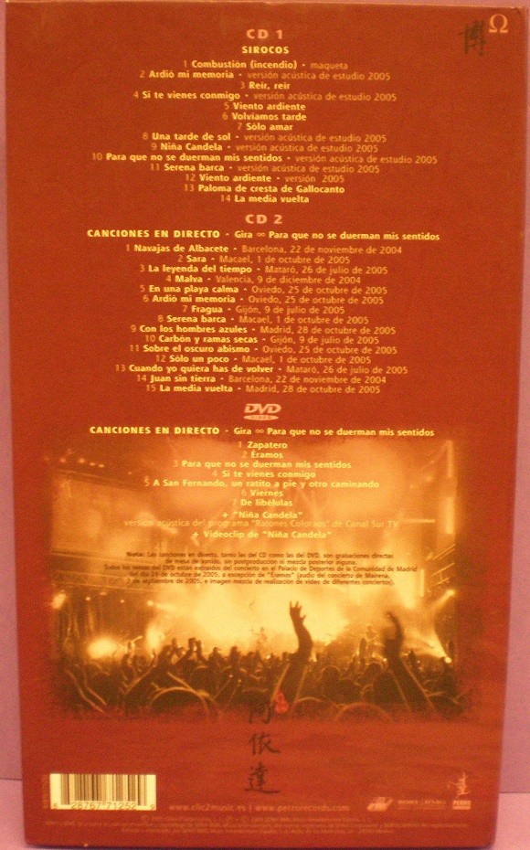 Manolo García - Singles, Directos y Sirocos