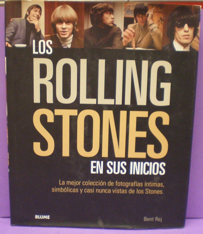 Los Rolling Stones en sus inicios - Bent Rej. Libro de fotografías íntimas y simbólicas