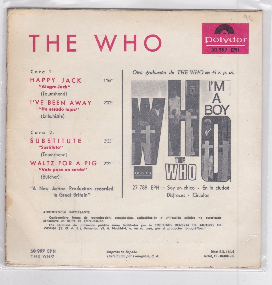 The Who - Happy Jack