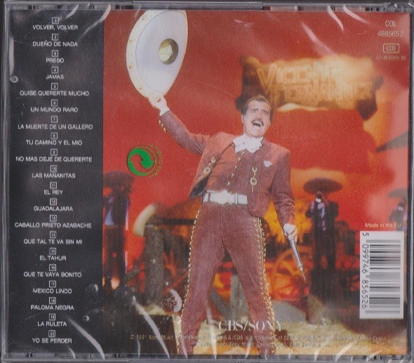 Vicente Fernández - 20 Grandes Canciones