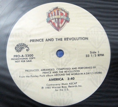 Prince and The Revolution - America.