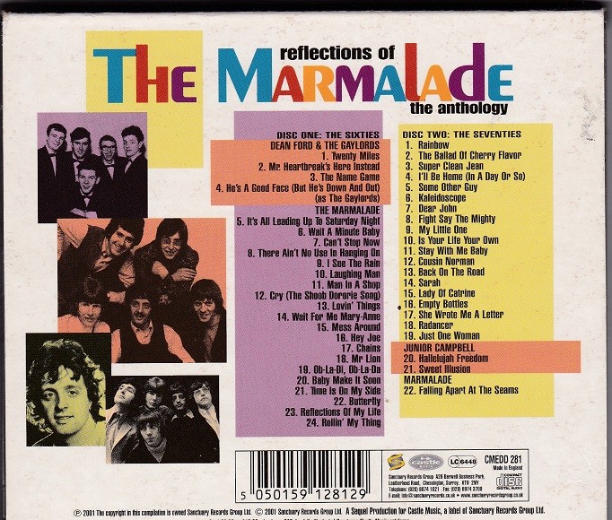 Reflections of The Marmalade - The Anthology