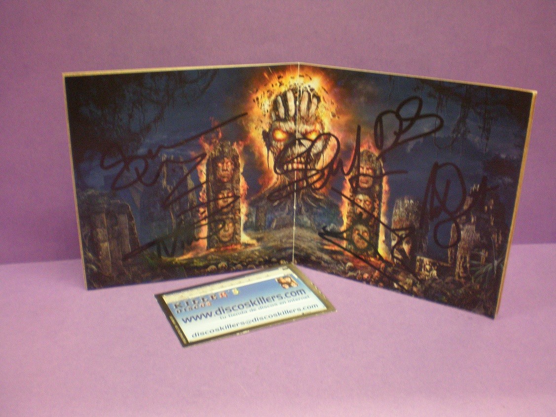 Autógrafo Iron Maiden