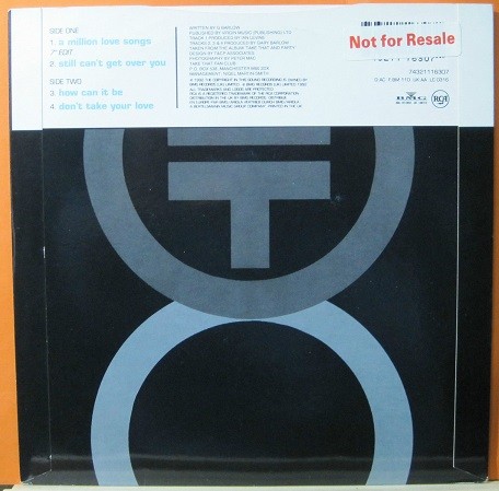 Take That - A Million Love Song.