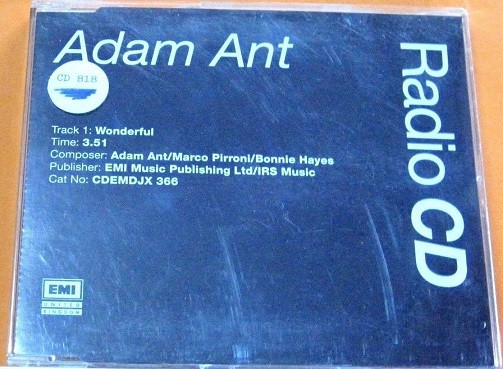 Adam Ant - Wonderful.