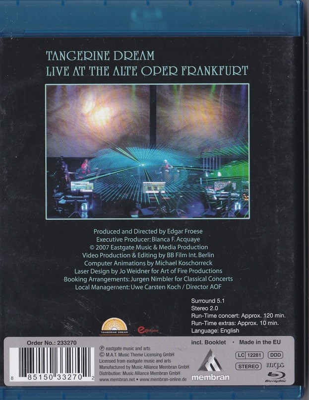 Tangerine Dream - One Night in Space 