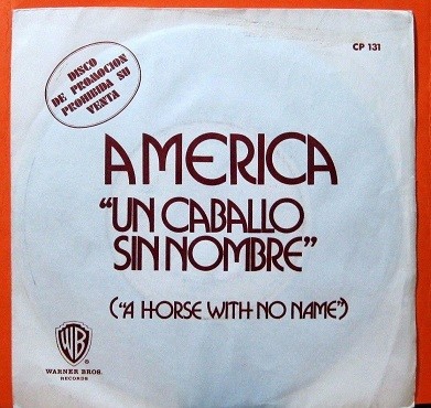 America - Un Caballo Sin Nombre