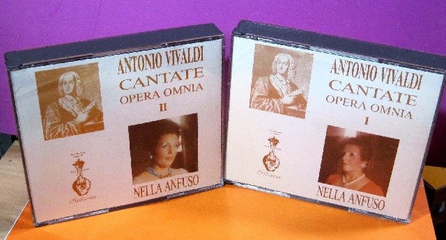 Nella Anfuso - Vivaldi, Cantate Opera Omnia. Vol 1 y 2
