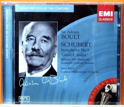 Sir Adrian Boult - Schubert, Symphony Nº 9
