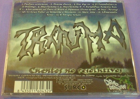 Trauma  ‎– Cuentos No Resolutivos