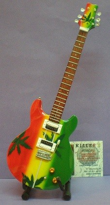 Guitarra Bob Marley Ganja