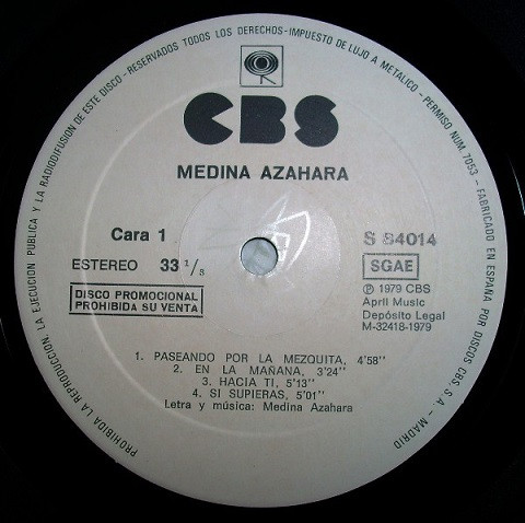 Medina Azahara ‎– Medina Azahara