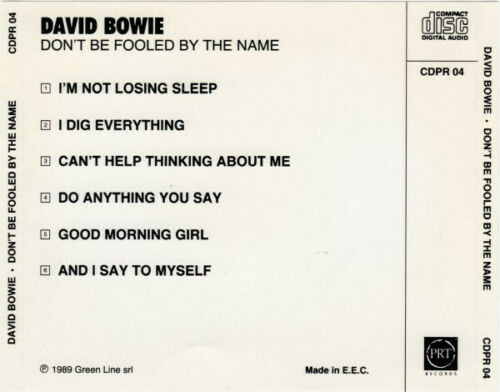 David Bowie ‎– Don